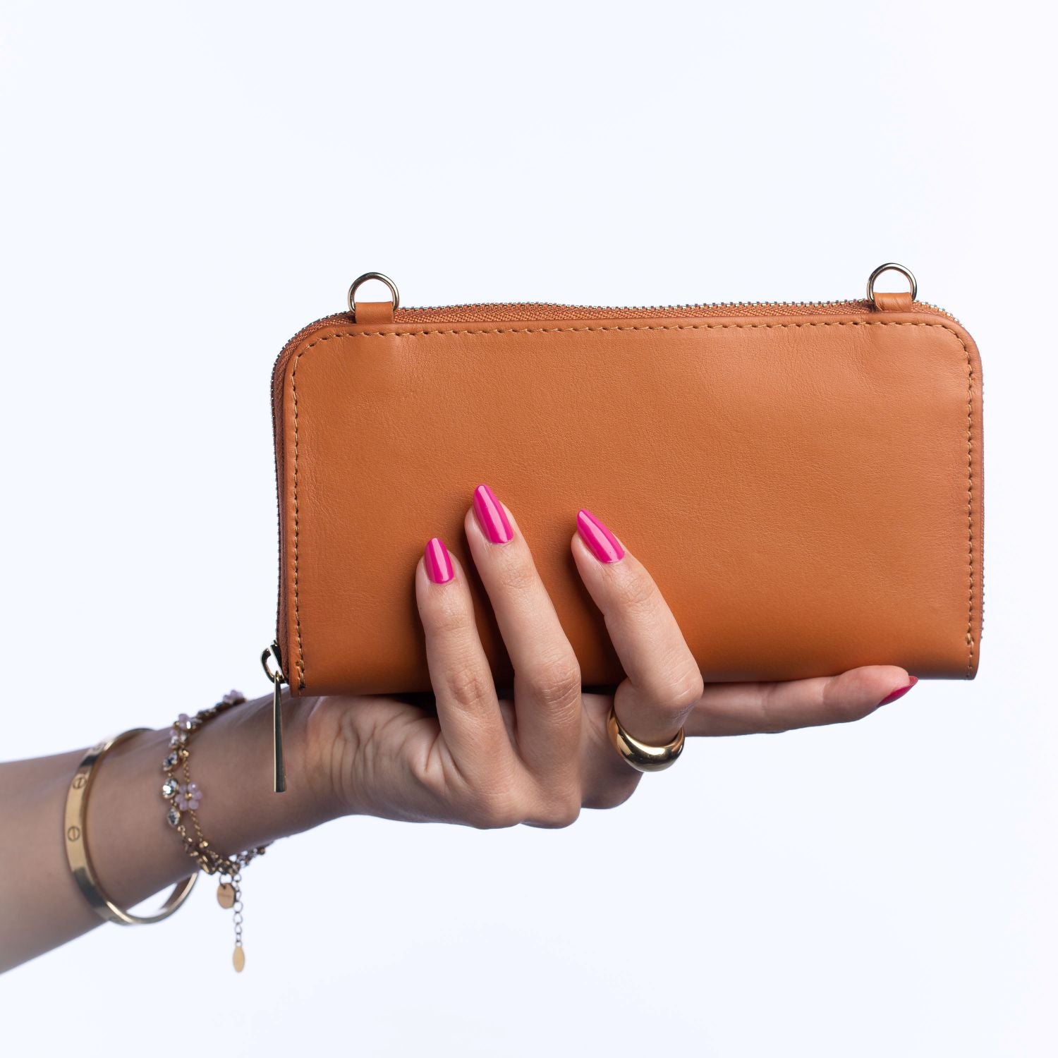 Mini Travel Bag in Vera Pelle 20x10cm
