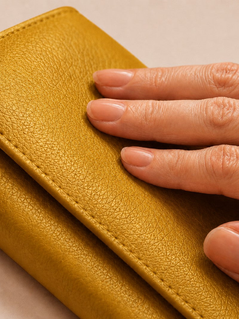 Portafoglio Donna in Vera Pelle 14,5x10