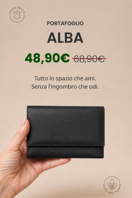 Portafoglio "Alba" | Vera Pelle - RFID
