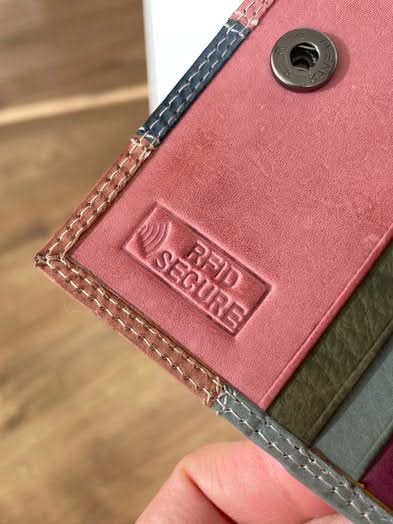 Portafoglio Medio/Piccolo in Vera Pelle | Ampio Portafoto, Pratico Portamonete, Doppia Tasca Banconote, Spazi Tessere