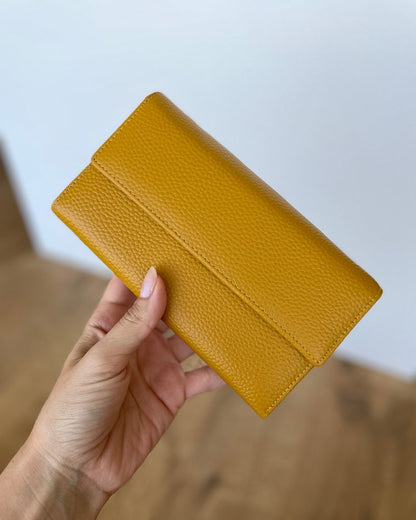 Portafoglio Donna in Vera Pelle 18,5x10