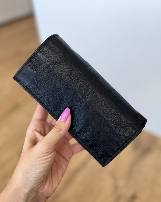 Portafoglio Donna in Vera Pelle Premium Vintage (L31) | 14 Tessere, Portafoto, Tasca Banconote, Zip Portamonete