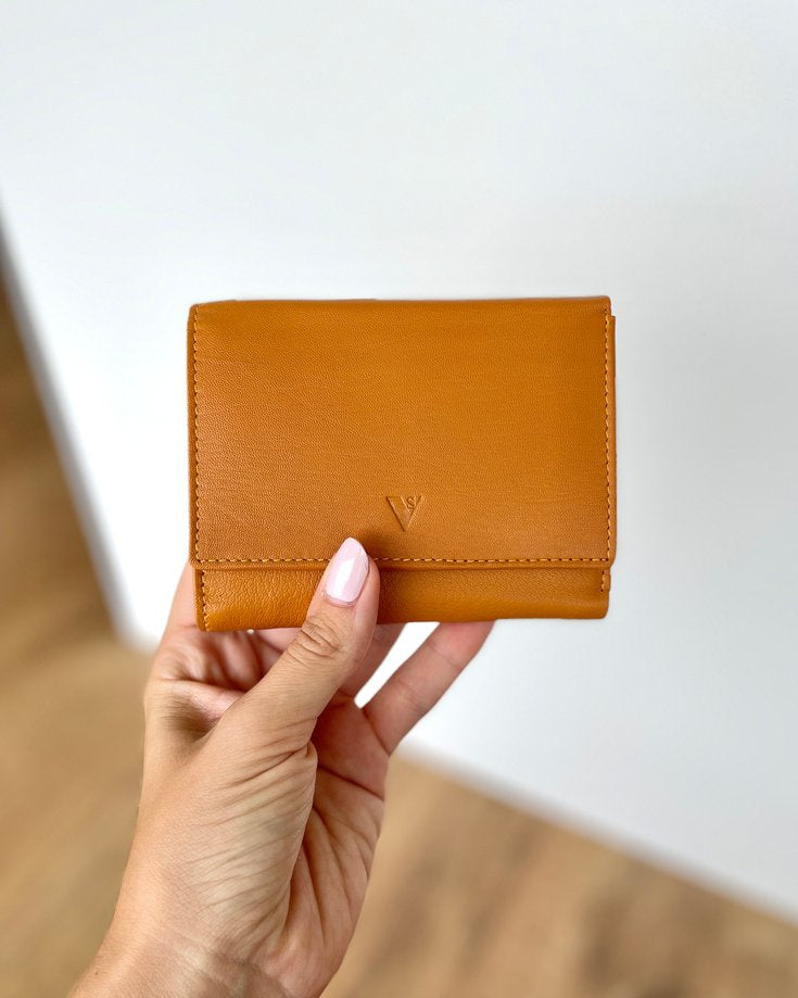 Portafoglio Donna in Vera Pelle 11,5x9cm