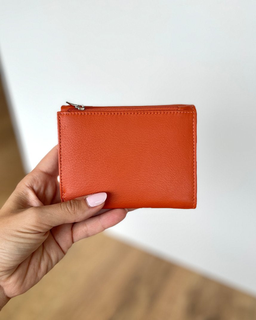 Portafoglio Donna in Vera Pelle 11,5x9cm