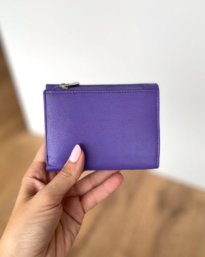 Portafoglio Donna in Vera Pelle 11,5x9cm