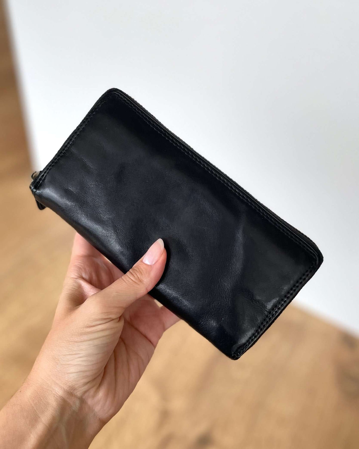 Portafoglio Donna in Vera Pelle Premium Vintage 19x10cm