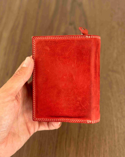 Portafoglio Donna in Vera Pelle 11,5x9