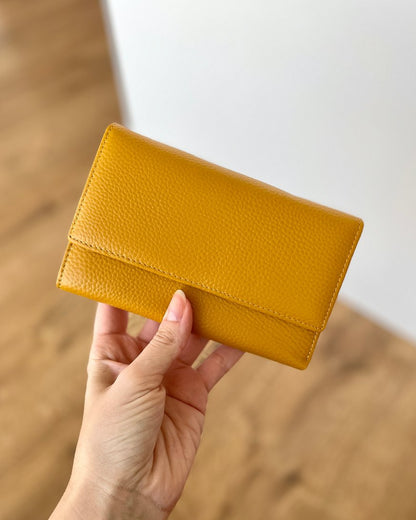 Portafoglio "Arya" in Vera Pelle 16x11