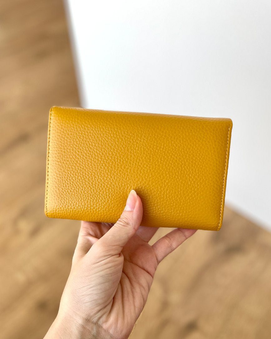 Portafoglio "Arya" in Vera Pelle 16x11