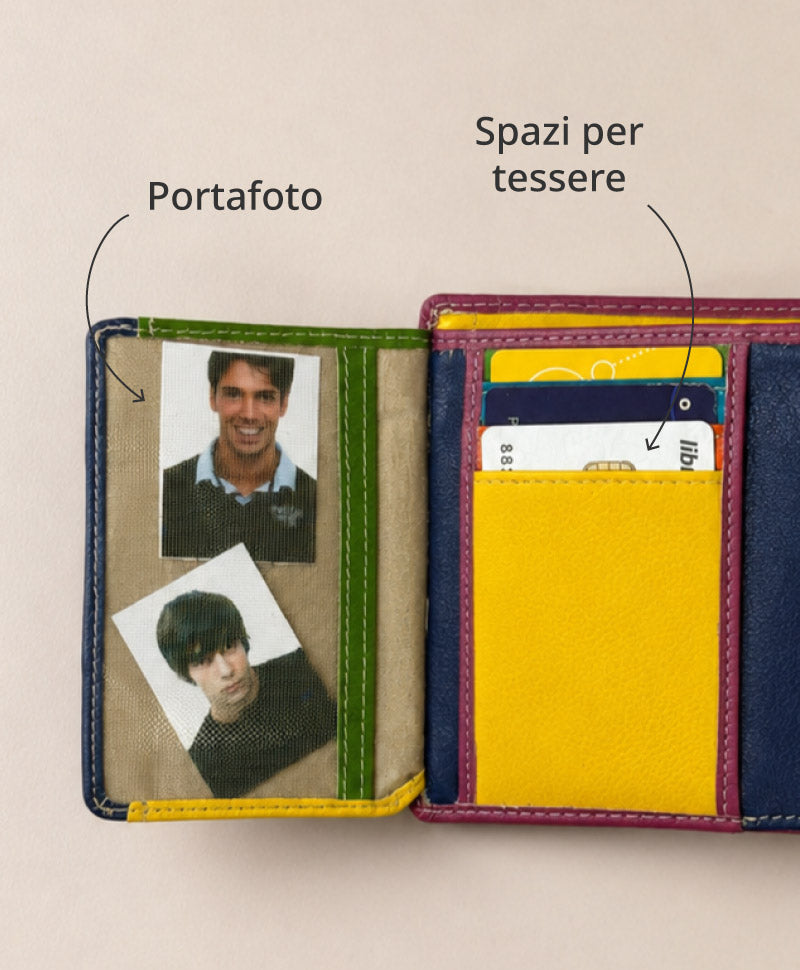 Portafoglio "Tratto" – Vera Pelle Morbida