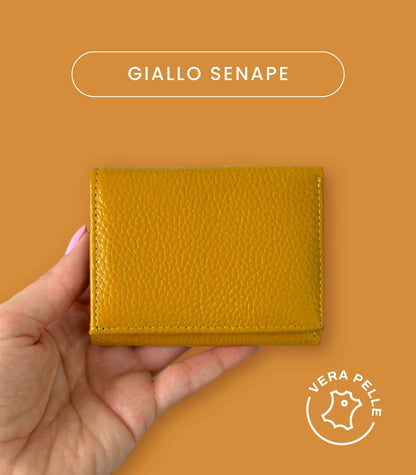Mini Portafoglio "Daily" | Vera Pelle